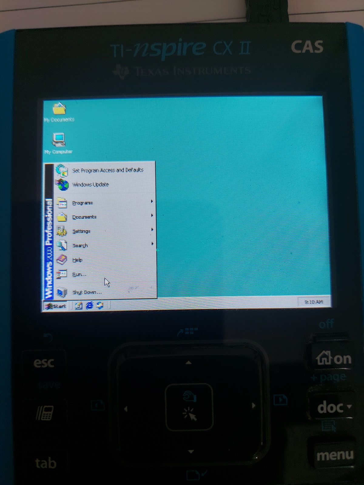 Win2k start