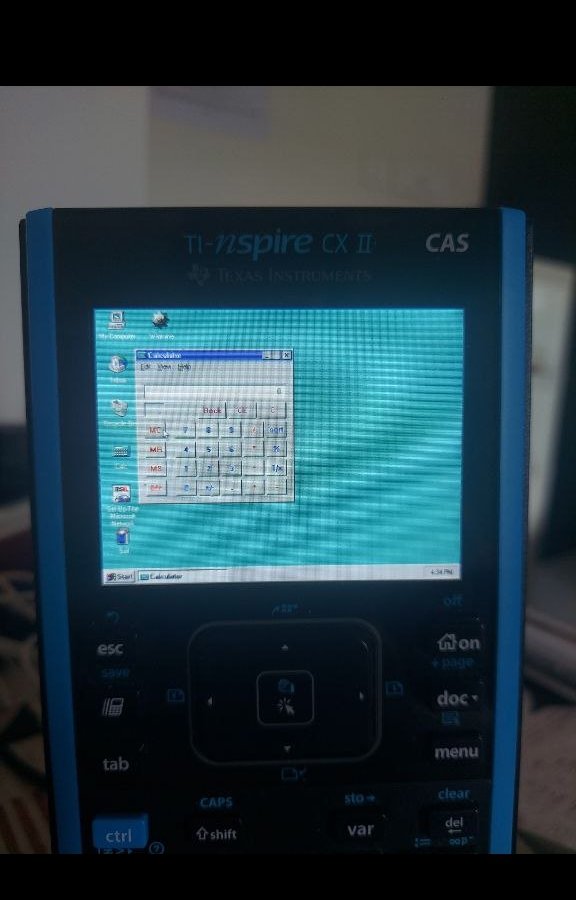 Calculator on Windows 95 on calculator