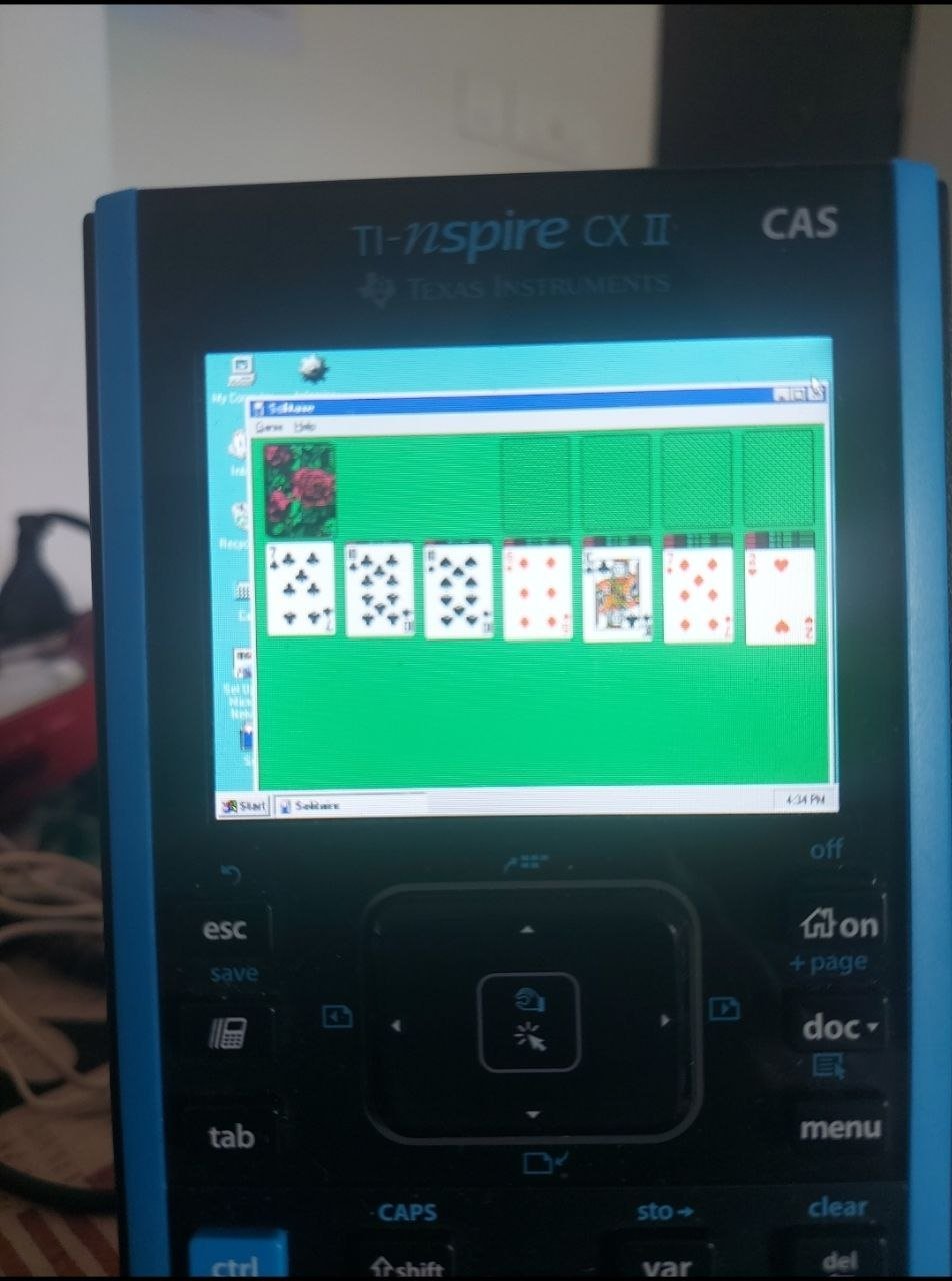 Solitaire on Win95