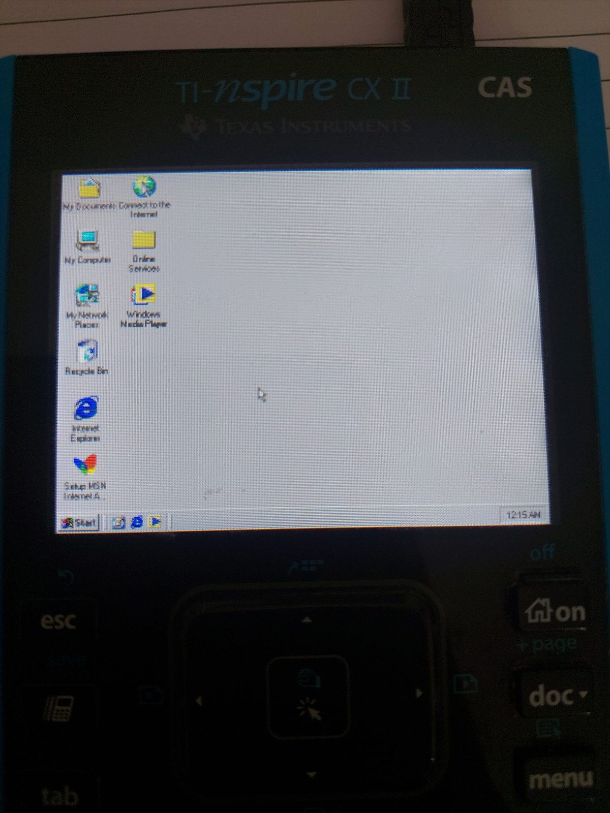 Windows ME desktop